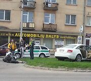 Motociklų avarijos Kaune