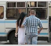 Protesto Baltarusijoje akimirka