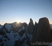 Vaizdas i&scaron; mūsų nakvynės vietos