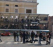 Operatorių ir fotografų darbo vieta