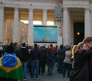 Į Romą pamažu keliauja piligrimai i&scaron; įvairiausių pasaulio kampelių