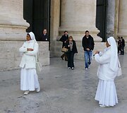 Į Romą pamažu keliauja piligrimai i&scaron; įvairiausių pasaulio kampelių