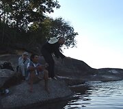 Ekspedicijos į janomamų gentį akimirkos