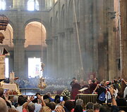 Botafumeiro &ndash; viena didžiausių smilkyklių pasaulyje