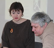 В Вильнюсе выступила знаменитый российский критик Анна Шульгат