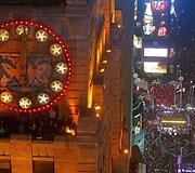 Naujųjų metų sutikimas Niujorko Times aik&scaron;tėje