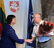 Silva Jankevičienė ir Juozas Olekas