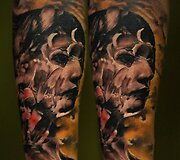 Domanto Parvainio tatuiruotės