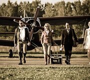 Tadas Rimgaila, Liucina Rimgailė, V.Mickevičius ir Elena Leonova