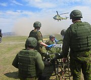 Rumunijoje vykusiose NATO pratybose dalyvavo 57 lietuviai karo medikai