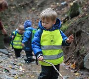 Lauko darželio Vilniuje auklėtiniai dienas leidžia gamtos apsuptyje
