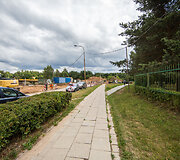 Viaduko statybos prie darželio &bdquo;Strazdelis&ldquo;