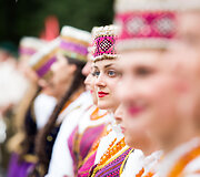 JAV Nepriklausomybės dienos &scaron;ventės akimirka