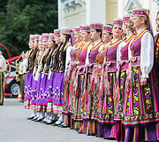 JAV Nepriklausomybės dienos &scaron;ventės akimirka