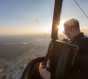 &bdquo;Akordeono muzikos savaitės&ldquo; pristatymo akimirka