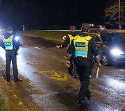 Naktinis policijos reidas