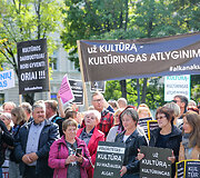 Kultūros darbuotojų potesto akcija