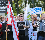 Kultūros darbuotojų potesto akcija