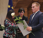 Sportininkų pagerbimo už pasiekimus Pasaulio ir Europos čempionatuose 2018 metais &scaron;ventė