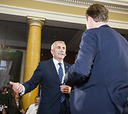 Vygaudas U&scaron;ackas, Gabrielius Landsbergis