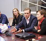 Gabrielius Landsbergis, Dainius Kreivys, Agnė Bilotaitė