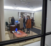 Mokytojai neįleidžiami į ministeriją