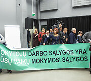 Andriaus Tapino organizuojamas susitikimas su profesinių sąjungų ir organizacijų atstovais