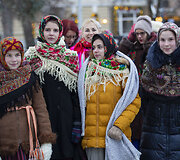 Vilniaus rusų bendruomenė ir stačiatikybės tradicijų puoselėtojai &scaron;venčia &Scaron;v. Kalėdas