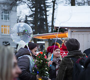 Vilniaus rusų bendruomenė ir stačiatikybės tradicijų puoselėtojai &scaron;venčia &Scaron;v. Kalėdas