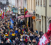 &Scaron;ventinė eisena &bdquo;Lietuvos valstybės keliu&ldquo;