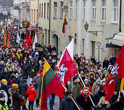 &Scaron;ventinė eisena &bdquo;Lietuvos valstybės keliu&ldquo;