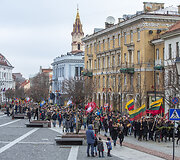&Scaron;ventinė eisena &bdquo;Lietuvos valstybės keliu&ldquo;