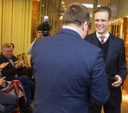&Scaron;arūnas Vaitkus, Gabrielius Landsbergis