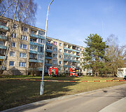 Sostinės Architektų gatvėje degė butas