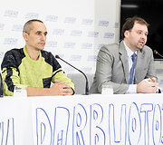 Spaudos konferencija apie sumu&scaron;tą viliko vairuotoją