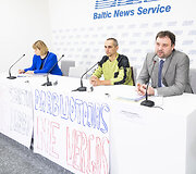 Spaudos konferencija apie sumu&scaron;tą viliko vairuotoją