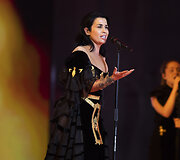Albanijos atstovė Jonida Maliqi 