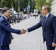 Vidaus reikalų ministras Eimutis Misiūnas susitiko su Vietnamo vie&scaron;ojo saugumo ministru ir jo delegacija