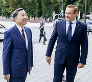 Vidaus reikalų ministras Eimutis Misiūnas susitiko su Vietnamo vie&scaron;ojo saugumo ministru ir jo delegacija