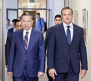 Vidaus reikalų ministras Eimutis Misiūnas susitiko su Vietnamo vie&scaron;ojo saugumo ministru ir jo delegacija