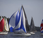 Regatos &bdquo;AF Offshore Race&ldquo; dalyviai plaukia archipelagu