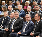 Linas Linkevičius, Saulius Skvernelis