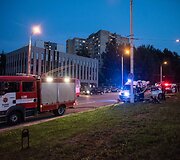 BMW vairuotoją sulaikė policija 