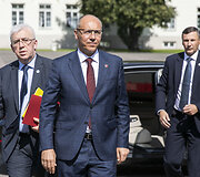 Prezidento Valdo Adamkaus konferencija