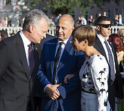 Estijos Nepriklausomybės atkūrimo dienos minėjimas Prezidentūros kiemelyje