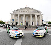 &bdquo;Street View&ldquo; automobiliai Vilniuje