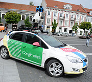 &bdquo;Street View&ldquo; automobiliai Vilniuje