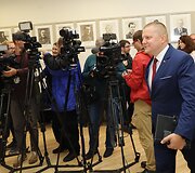 Spaudos konferencija valstybinio lygio civilinės saugos funkcinių pratybų pirminiams rezultatams ir vertinimams pristatyti