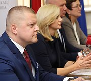 Spaudos konferencija valstybinio lygio civilinės saugos funkcinių pratybų pirminiams rezultatams ir vertinimams pristatyti