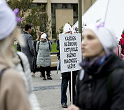 Mitingas &bdquo;Vėžys &ndash; ne sloga&ldquo;